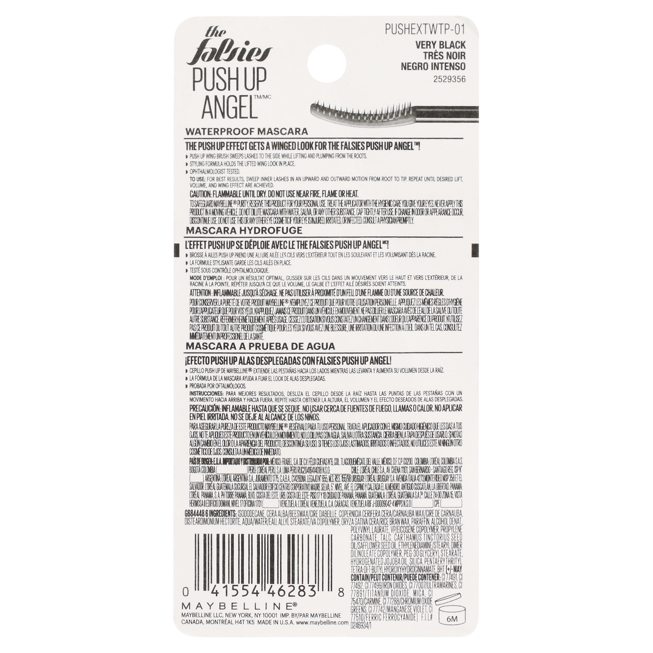 Maybelline The Falsies Push Up Angel Waterproof Mascara photo 3