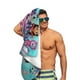 thumbnail image 5 of Casa de Muñecas de Gabby Toalla de playa de secado rápido con diseño temático, regalo para mujeres y niñas, ideal para cumpleaños, fans, amantes de la música, uso en la playa o al aire libre,78*180cm, 5 of 6