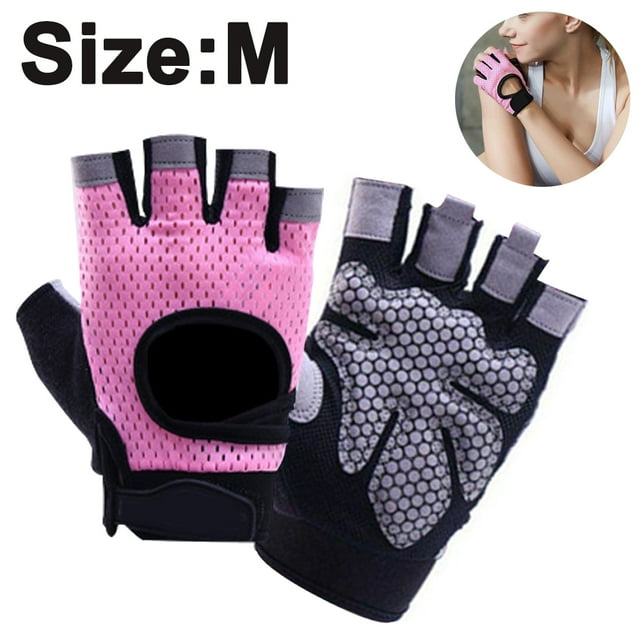 Workout Gloves Weight Lifting Gym Gloves with Wrist Wrap Support for Men Women, Full Palm Protection, for Weightlifting, Training