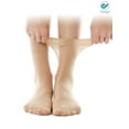 thumbnail image 2 of Deago 10-20 Pairs Women's Ankle High Sheer Nylon Socks Soft Tight Hosiery with Reinforced Toe "Beige", 2 of 8