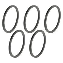 Bicycle Headset Spacers 2mm Bike Handlebar Stem Spacers 31.8mm 1-1/4" Carbon Fiber Gloss Black Carbon Fiber 5 Pcs