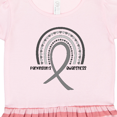 thumbnail image 3 of Inktastic Parkinson's Awareness Ribbon Rainbow Gift Toddler Girl Dress, 3 of 4