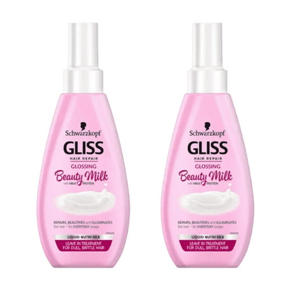 Schwarzkopf Gliss Beauty Milk Revitalizing Care Milk 150 ml 2 Pack