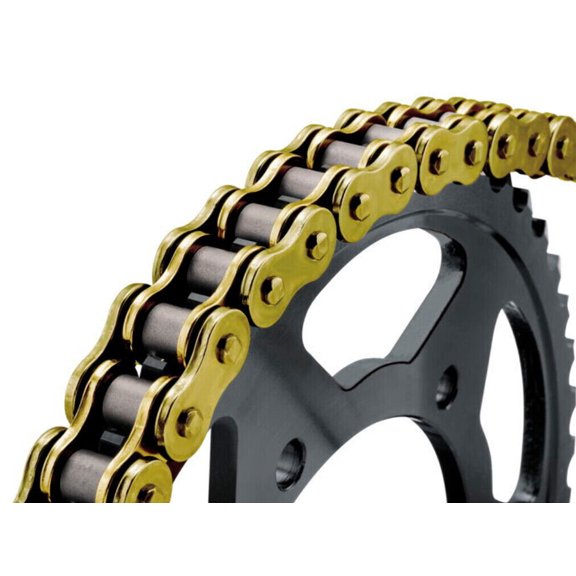 BikeMaster 520 BMZR Series Sealed Chain Gold 130 Links (520BMZR-130/GG)