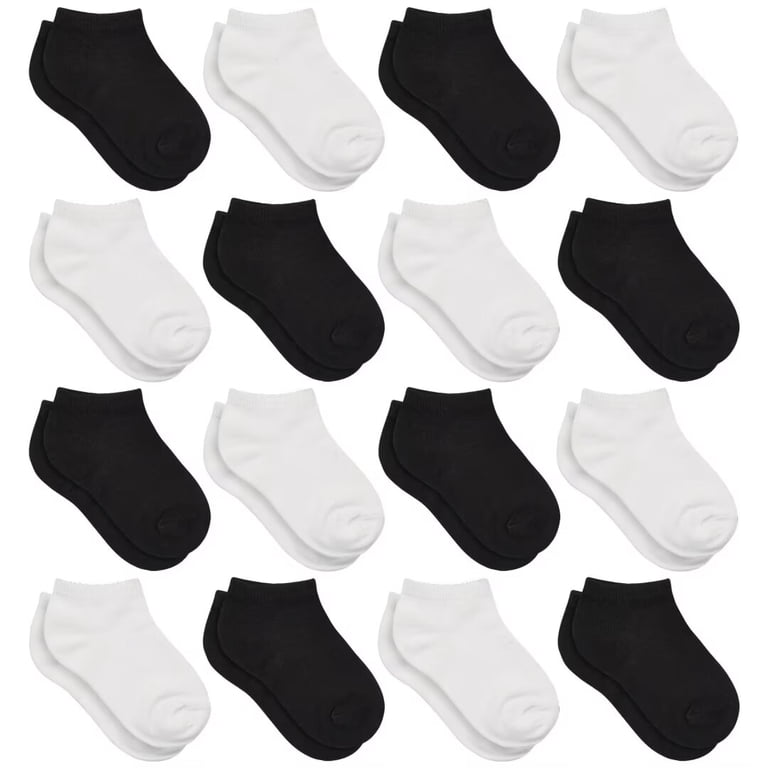 SKIBEAUT Kids Low-Cut No-Show Socks, 16-Pack photo 1