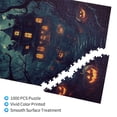thumbnail image 3 of 1000 PCS Fantasy Pumpkin Lantern Villa puzzles for adults 1000 pieces,Unique Artwork for Adults,Wonderful imagination,Charm Holiday Home decor Wooden Puzzle 1000 Piece,Gift Suitable Family Friends, 3 of 6