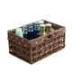 thumbnail image 5 of Cesta de almacenamiento Caja De Almacenamiento Rectangular Organizador De Artículos Diversos De Escritorio Para Dormitorio Café Mediano Magideal Cesta de almacenamiento, 5 of 6