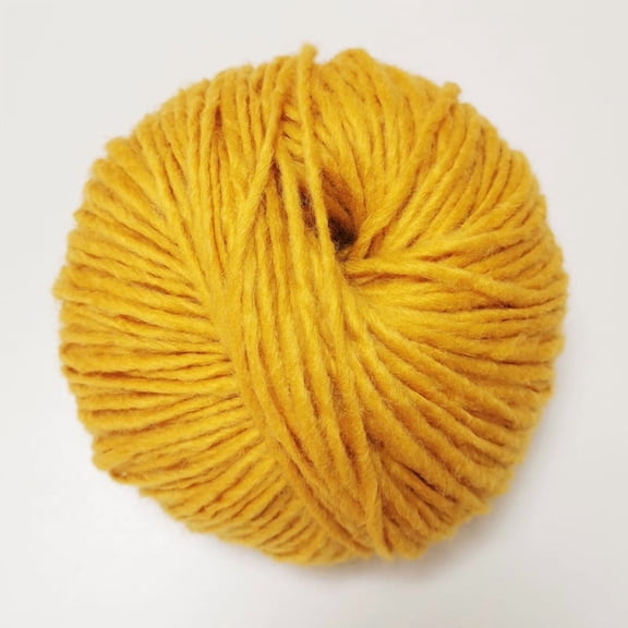 ERDOUY 1 Roll(50g) Yellow Soft Durable 30% Wool & 70% Acrylic Blend Yarn, Premium Crochet Knitting Yarn for DIY Crafts & Craft Lovers