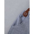 thumbnail image 5 of CARETOO Baby Boy Clothes Suits Romper Shirt Bowtie Suspender Pants Formal Set Cotton Fabric 0-18M, 5 of 5