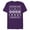 Purple, variant on Marvel Iron Man Armor Up Holiday - Short Sleeve Blended T-Shirt for Adults - Customized-Dark Heather