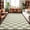 Green, variant on Orange Beige Arrow Washable Round Area Rug 3 ft, Abstract Japanese Orange Beige Arrow Soft Non Slip Rugs Stain Repellent Indoor Felt Carpet for Living Dining Room Bedroom Home Office
