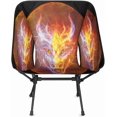 thumbnail image 4 of Dragon Fire Camping Chairs for Adults Ultralight Folding Chairs Outside Portable Camp Backpacking Chair with Side Pocket Storage Bag Compact Beach Chairs for Hiking Fishing, 4 of 8