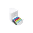 thumbnail image 4 of Poppin White + Light Gray Stow 3-Drawer Mobile Vertical File Cabinet With Lock, 4 of 5