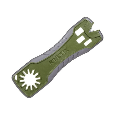 K’Netix Multi-Function Archery Broadhead Wrench and Sharpener, Olive