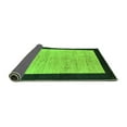thumbnail image 2 of Ahgly Company Indoor Rectangle Oriental Green Modern Area Rugs, 2' x 5', 2 of 4