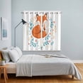 thumbnail image 5 of Curtains 84 Inches Long 2 Panels, Cartoon Animals Grommets Window Treatment Curtain, Watercolor Flower Leaf Plant Thermal Curtains Drapes for Living Room/Bathroom, 5 of 9
