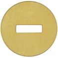thumbnail image 5 of Brass Washers for Paper Fasteners, 1/2 Inch Slotted Brass Gold-Plated Round Metal Brads for Scrapbooking, Crafts, Making DIY, and More (100 Pack) by Officewerks, 5 of 7
