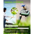 thumbnail image 6 of Nordic Hygge Programmable Water Timer for Garden Hose with Rain Delay/Manual/Automatic Watering System, 6 of 8