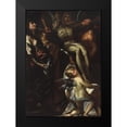 thumbnail image 2 of Procaccini, Giulio Cesare 11x14 Black Modern Framed Museum Art Print Titled - The Lowering of the Cross with Sts Mary Magdalene, Augustine, Jerome and Angels, 2 of 5