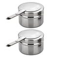thumbnail image 4 of Miangastore 2pcs Small Stainless Steel Holder with Cover Chafer Box for Buffets Barbecue Parties, 4 of 9