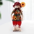 thumbnail image 3 of Diseño de escritorio Decoración de Halloween paño portátil Ligero Lindo Elegante Adornos de espantapájaros duraderos para escritorio Fiesta Rojo Colco muñeca espantapájaros, 3 of 8