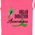 thumbnail image 4 of Inktastic Organ Donation awareness- butterfly green ribbon Boys or Girls Baby Bodysuit, 4 of 5