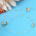 thumbnail image 4 of 10 Meters Bead Chain With ABS Electroplated Pearl Beads, Five Pointed Star Decorative String For DIY Bouquet And Wedding Decoration, 4 of 8