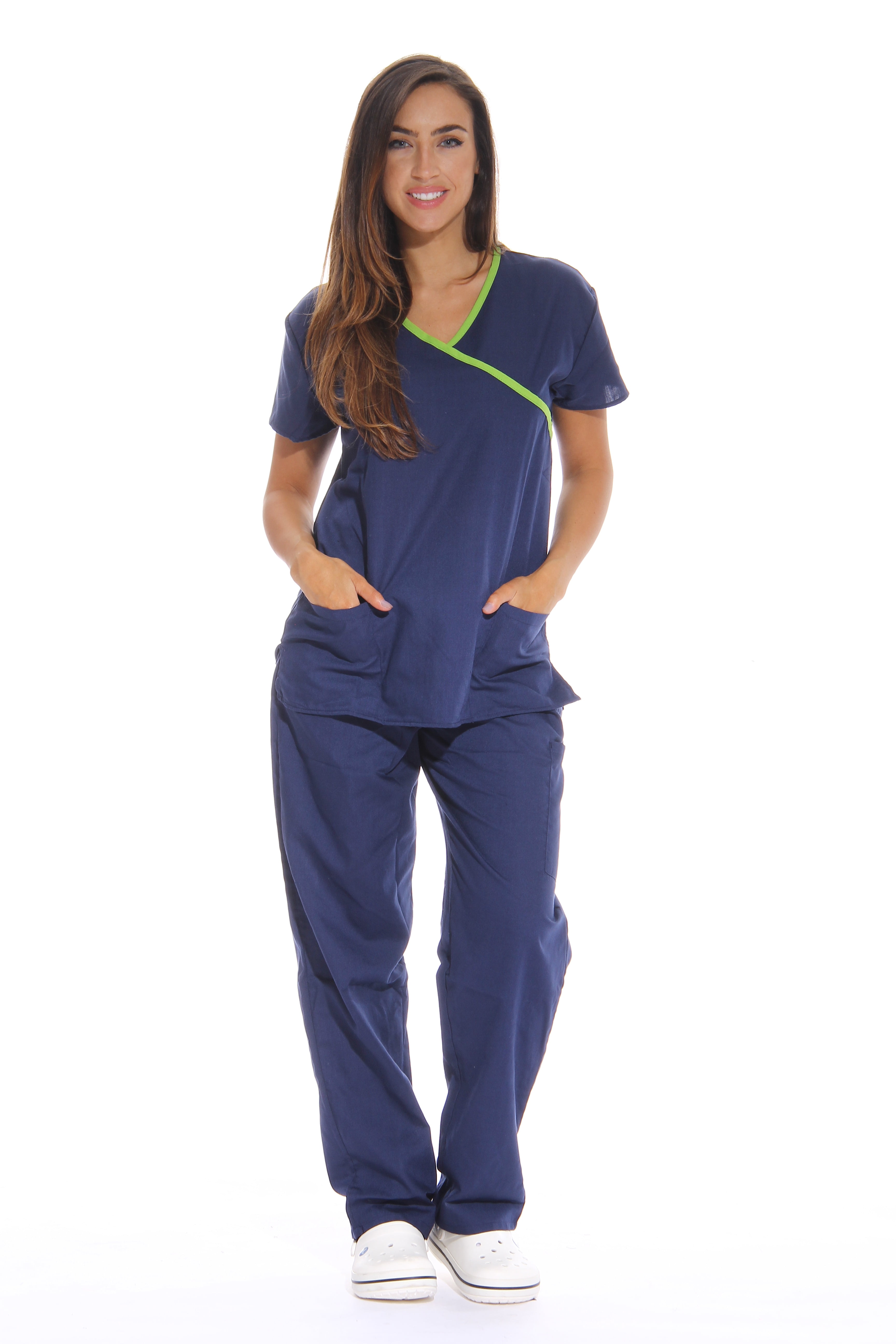 Just Love Just Love Women's Scrub Sets / Medical Scrubs (Mock Wrap