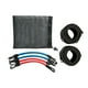 thumbnail image 1 of Kit de bandas de resistencia al tobillo, bandas de ejercicio para mujeres, hombres, Kick Boxing, fútbol Rojo y azul, 1 of 8