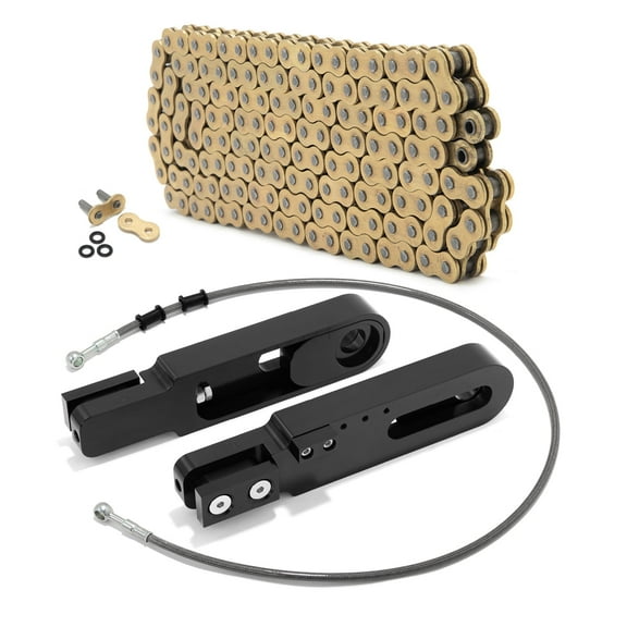 Swingarm Extensions Chain Brake Line set for Kawasaki Ninja ZX6R ZX-6R 2009-2023