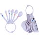 thumbnail image 1 of GOOHOCHY Juego de 13 jarras medidoras prácticas, cucharas medidoras, herramientas de medición portátiles, 1 of 8