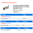 thumbnail image 2 of Fuel Pump and Sender Assembly - Compatible with 2010 - 2014 Ford Expedition 5.4L V8 2011 2012 2013, 2 of 2