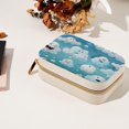 thumbnail image 7 of Cloud Velvet Portable Storage Box with Removable Compartment – Gift-Ready, Earring Holder Jewelry Box and Jewelry Organizer, 7 of 7