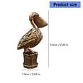 thumbnail image 2 of Brass Statues Figurines Retro Pelicans Statue Figurines Sculptures Tabletop Centerpieces Home Decors Collectibles, 2 of 7