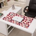 thumbnail image 3 of Long Mouse Pads for Desk,Pioneer Flower Floral Print Pattern Desk Mats on Top Of Desks, Desk Mouse Pad Extra Large with 3mm Non-Slip Base and Stitched Edge for Gaming,Office,Work,Home 31.5"x15.7", 3 of 6