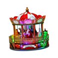 thumbnail image 1 of Carrusel Navideño, Caja De Música, Estatua De Carrusel Para Decoración De Escritorio De Sala De Estar, 23x22,5 Cm 23x225cm BLESIY carrusel musical, 1 of 8