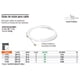thumbnail image 1 of Guía de nylon para cable 10 m Truper Guía de nylon para cable 10 m, 1 of 1