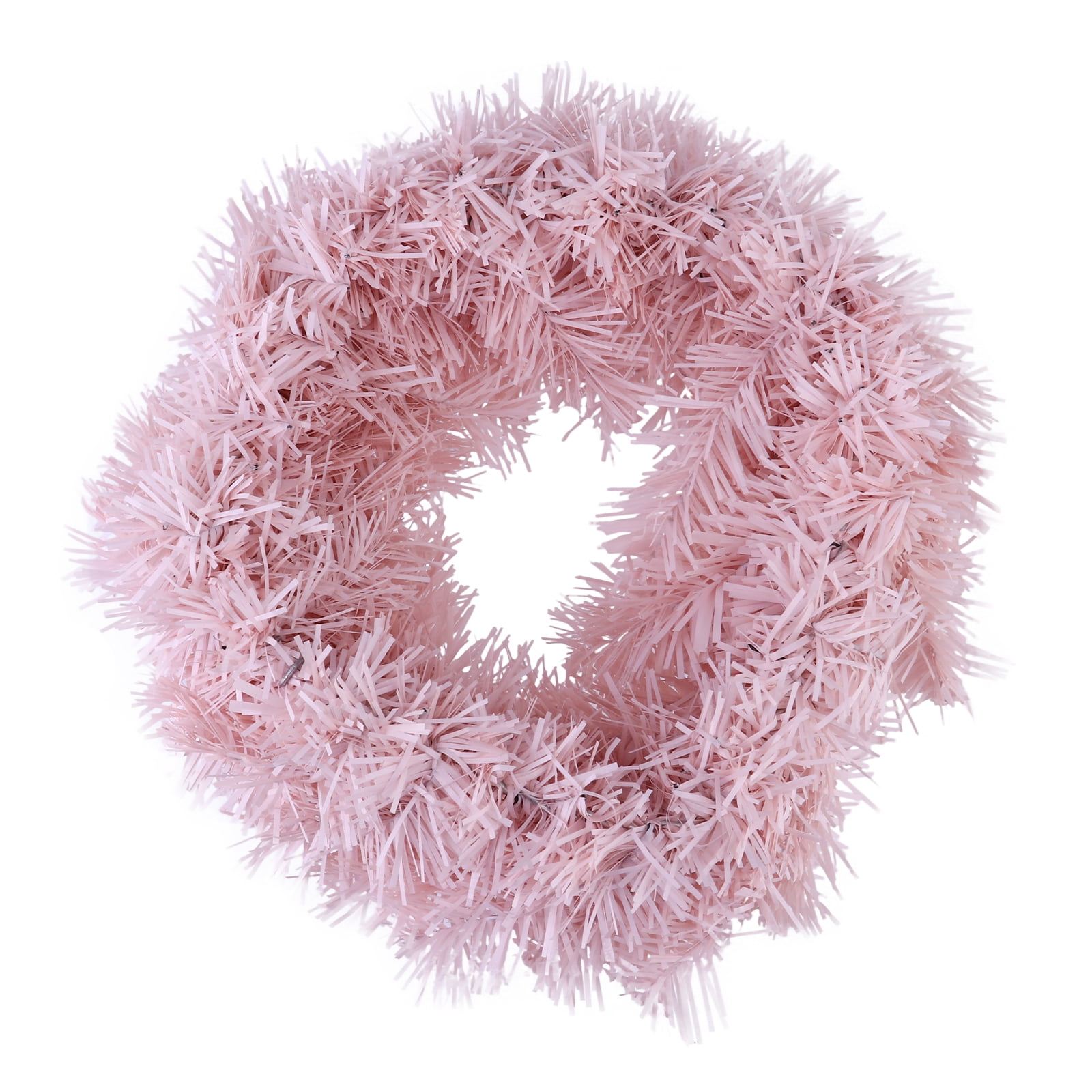 1pc Christmas Decorative Wreath Festival Door Hanging Wreath (without Ornament)