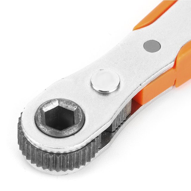 Llave de Vaso de 1/4 Pulgadas Trinquete de Vaso de Broca de 1/4 Pulgadas Mini 36 Dientes Llave de Vaso de Trinquete de 1/4 Pulgadas Llave de Manga de Destornillador Herramientas ANGGREK Otros