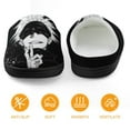 thumbnail image 5 of Kids Slippers Jujutsu Kaisen House Slippers Warm Soft Plush Slipper Anti-Slip Winter Fluffy House Shoes for Boys Girls, 5 of 7