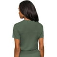 thumbnail image 5 of Med Couture Touch Scrubs Top For Women V-Neck Tuck In MC7448, 5 of 6