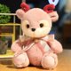 thumbnail image 2 of 2023 Cute / Soft/ Beautiful/ Christmas Deer Plush Toy/ Sitting Bow Christmas Deer/ Children's Birthday Giftgrey23cm Deng Xun unisex, 2 of 2