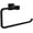 Matte Black, variant on Delta Iao20846 Velum 8-3/8" Wall Mounted Towel Ring - Brilliance Stainless