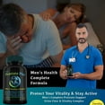 thumbnail image 6 of Prostate Plus Men's Fitness Vitality Complex - Natural Supplement for Prostate Health, Stamina, and Energy Support with Saw Palmetto, Zinc, and Reishi Mushroom - Made in USA, 6 of 9
