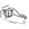 thumbnail image 3 of Hearth & Gear Manual Juicer Hand Juicer Squeezer For Efficient Juice Extraction Aluminum Alloy For Orange Lime Pomegranate Easy &Quick Clean Juice Hot Pocket Steel Juicer Grinder Quick Juicer Hand, 3 of 6
