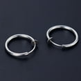thumbnail image 3 of Hesroicy 1Pc Unisex Cool Earring Round Non Ear Piercing Hoop Earring Clip for Daily Wear, 3 of 8