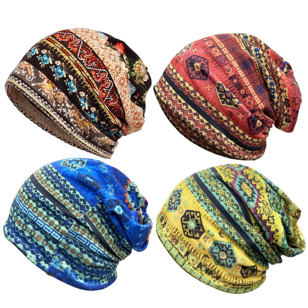 Gorros de quimioterapia de algodón holgados Hat JarSehera para mujer