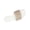 Beige, variant on Women's Wide Width Pearl Slide Sandals Flat Slip On Open Toe Summer Beach Elegant Beaded Dressy Wedding Mules Gold