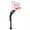Brick Red, variant on Attack Extreme Steel In Ground Adjustable Basketball System, Orange