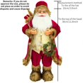 thumbnail image 1 of Muñecos de Papá Noel grandes de 45/30cm para decoración del hogar, muñeco de pie, regalo de navidad para niños, 2023, 1 of 4